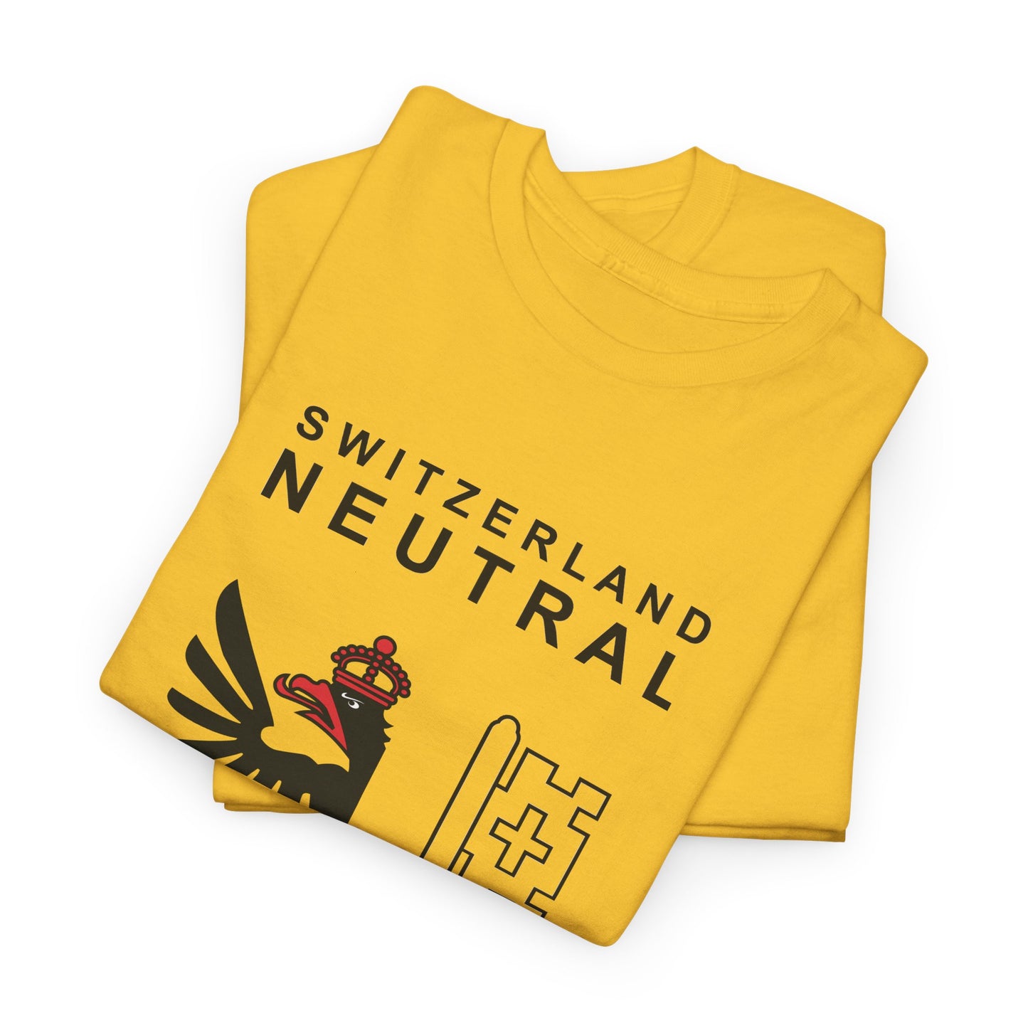 Colors of Switzerland - Geneva- Unisex Heavy Cotton T-Shirt